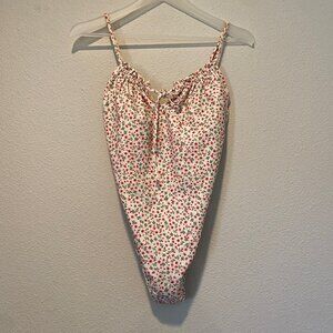Old Navy‎ Floral One-Piece Swimsuit Cottagecore Style Size Medium